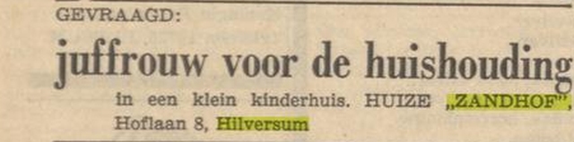 Hoflaan+nr+8+26-03-1930+Klein+Kinderhuis+Huize+Zandhof+%281%29